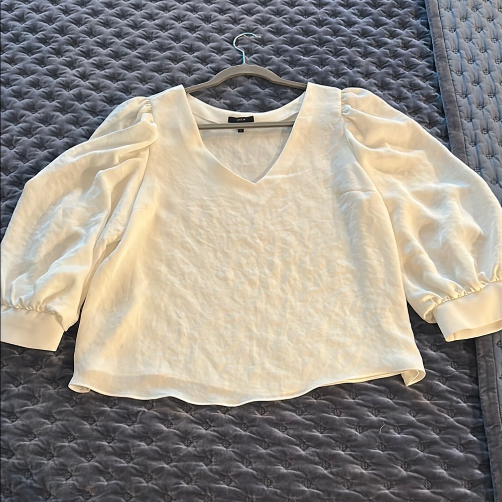Drew White Women's Top